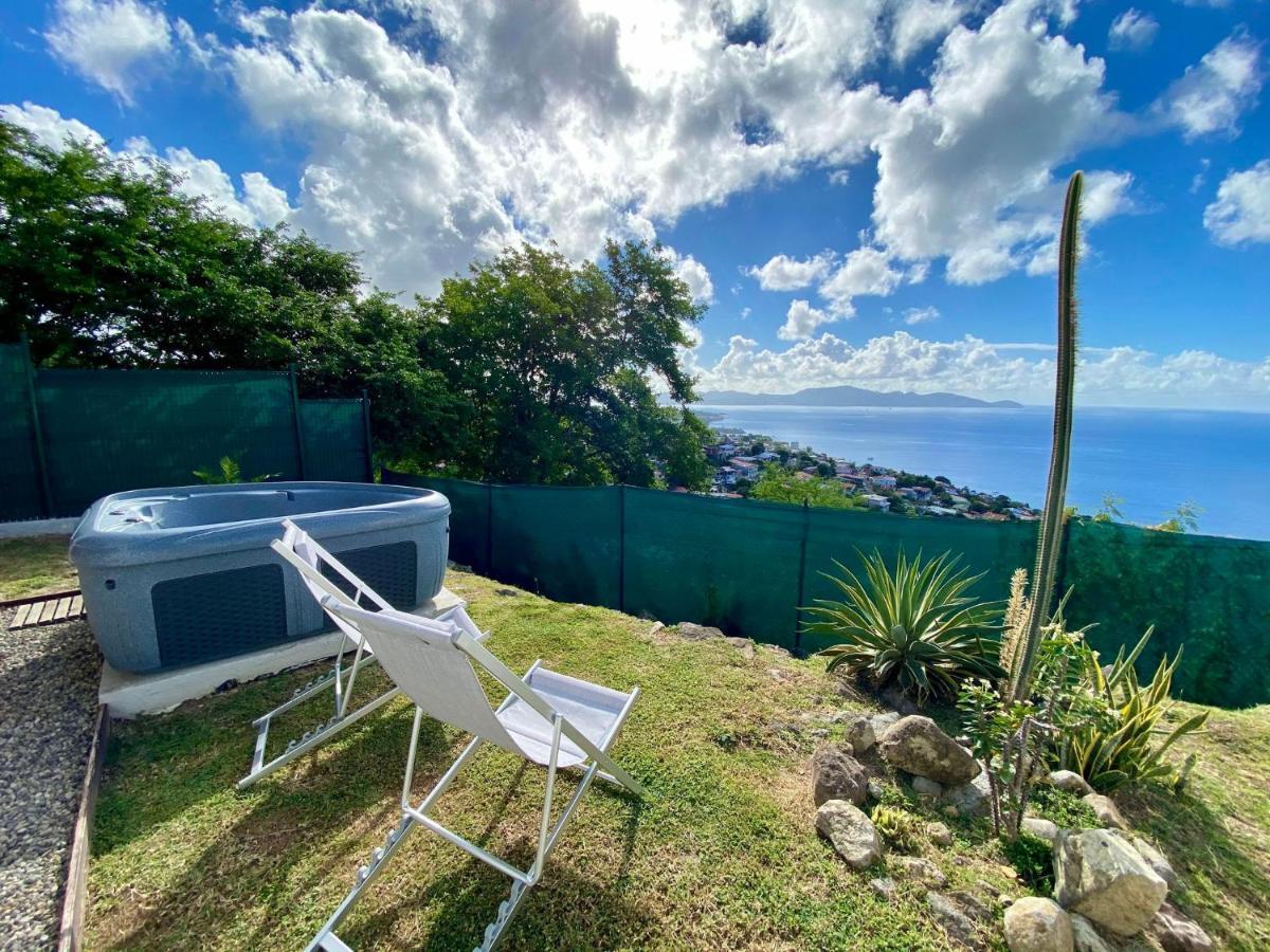 Bungalow Palbea Superieur Avec Spa Et Vue Mer Schoelcher Exterior photo